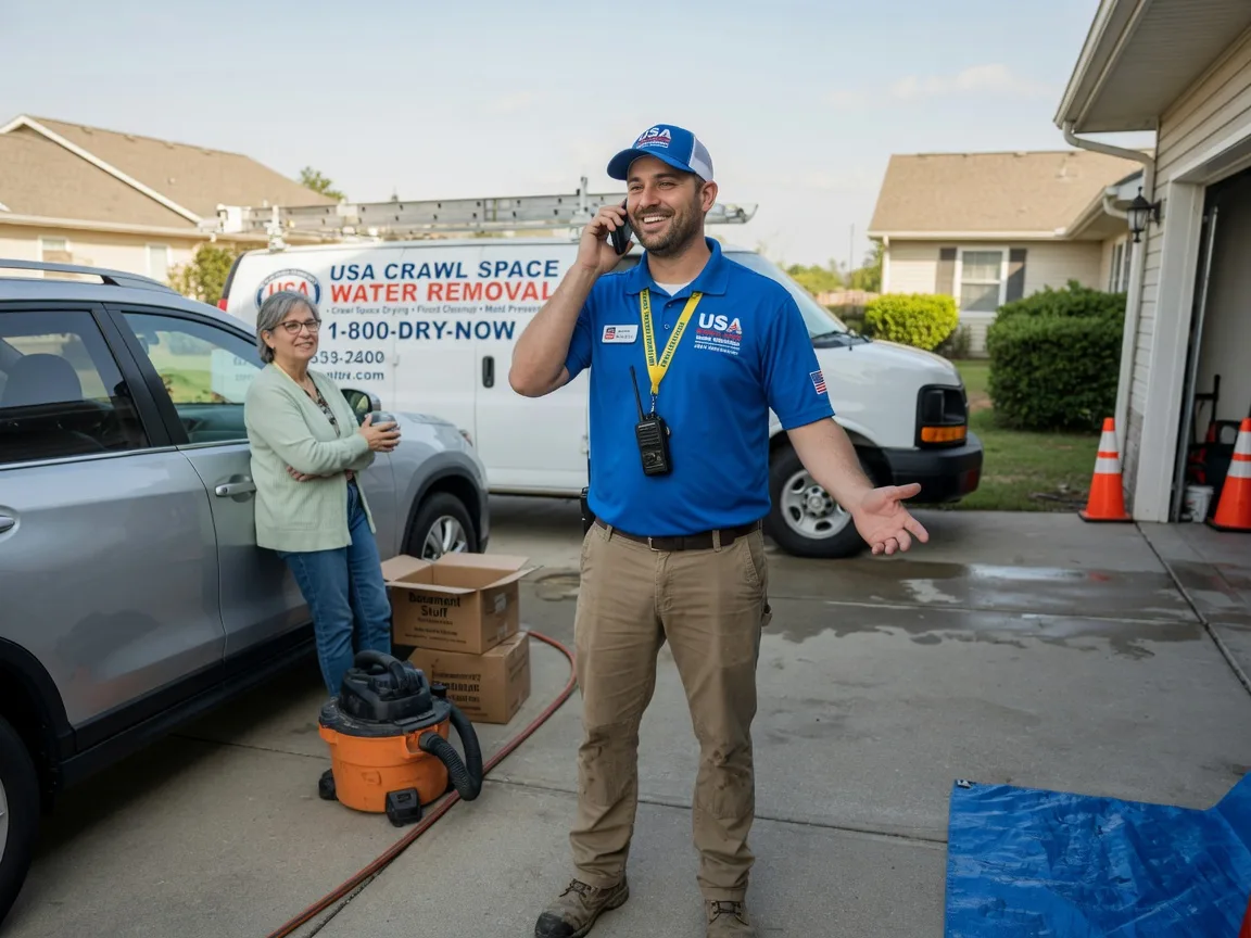 Crawl Space Water Removal Rosepine, LA FAQs